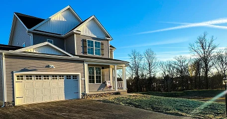 Exterior house painting in Lancaster, PA improving curb appeal